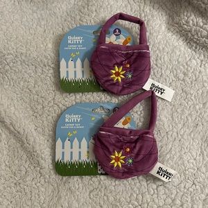 Quirky Kitty Easter Basket Cat Toys